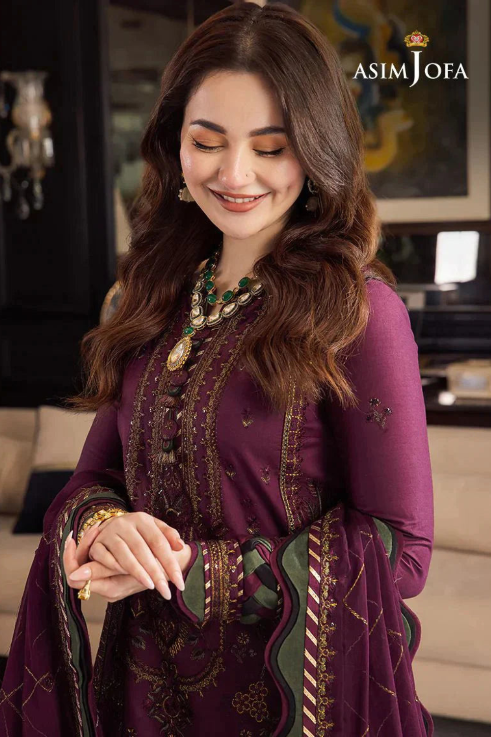 Luxury 3pc Lawn Heavy Embroidered