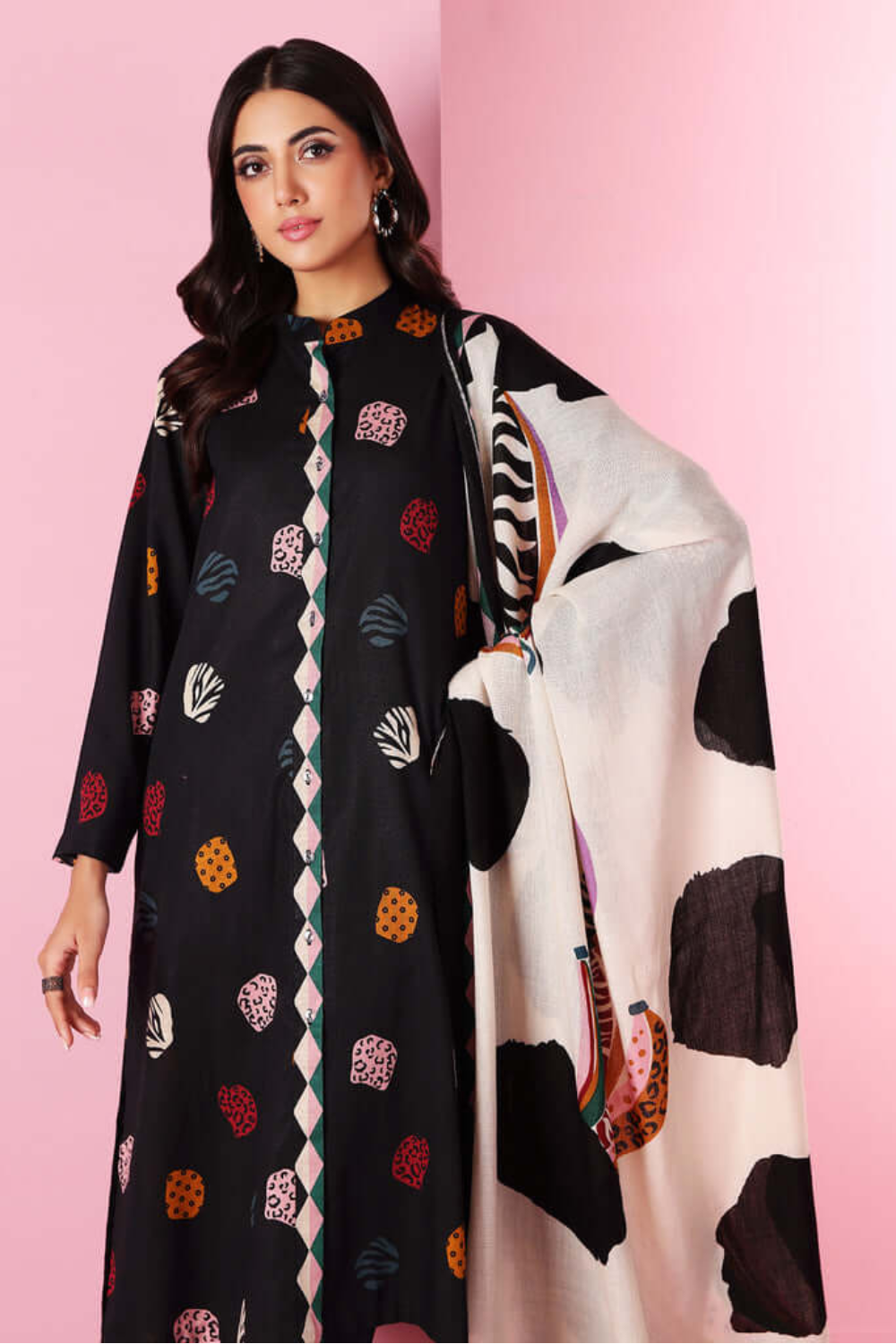 3pc Lawn Heavy Embroidered