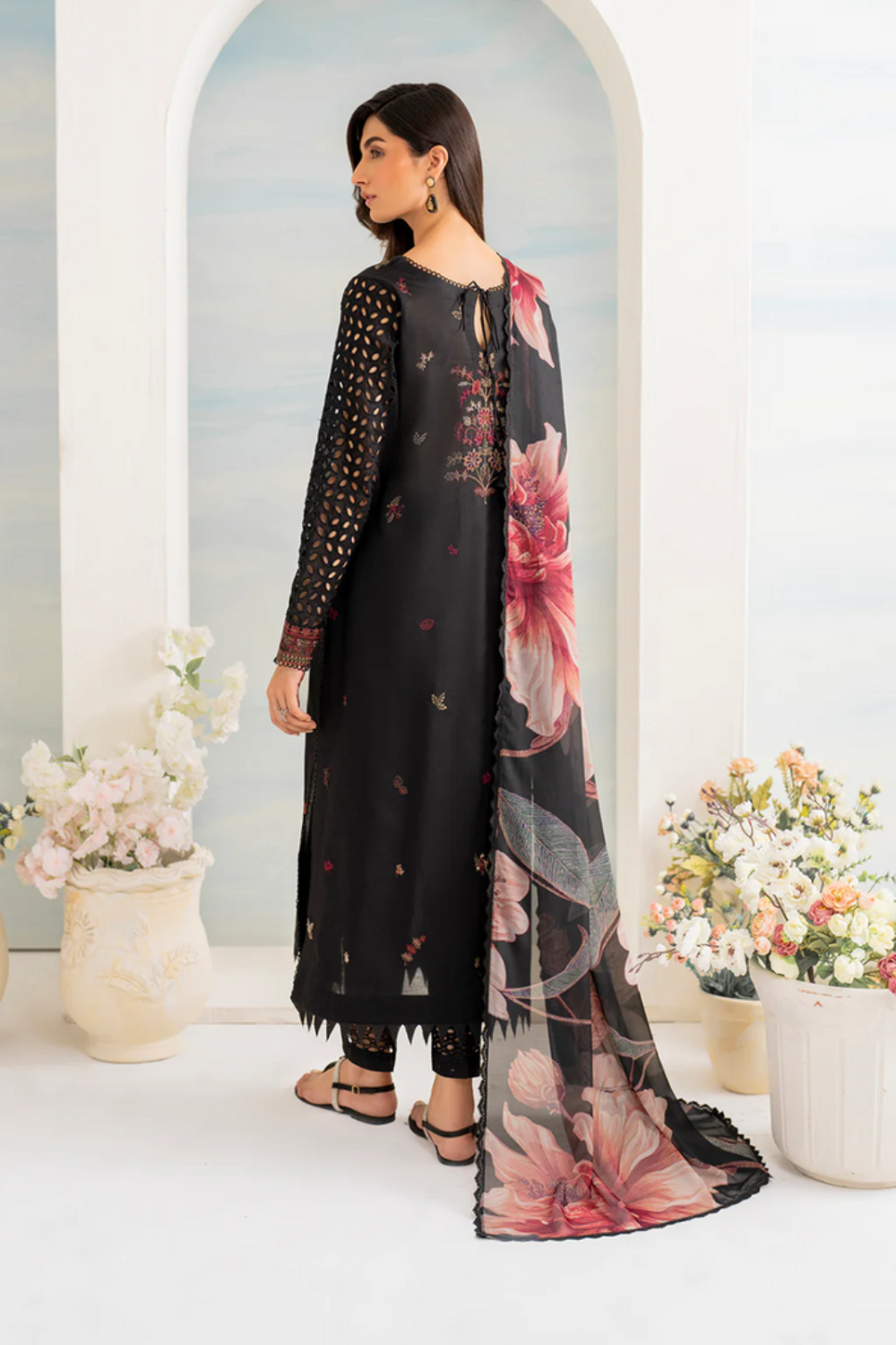3pc Lawn Heavy Embroidered