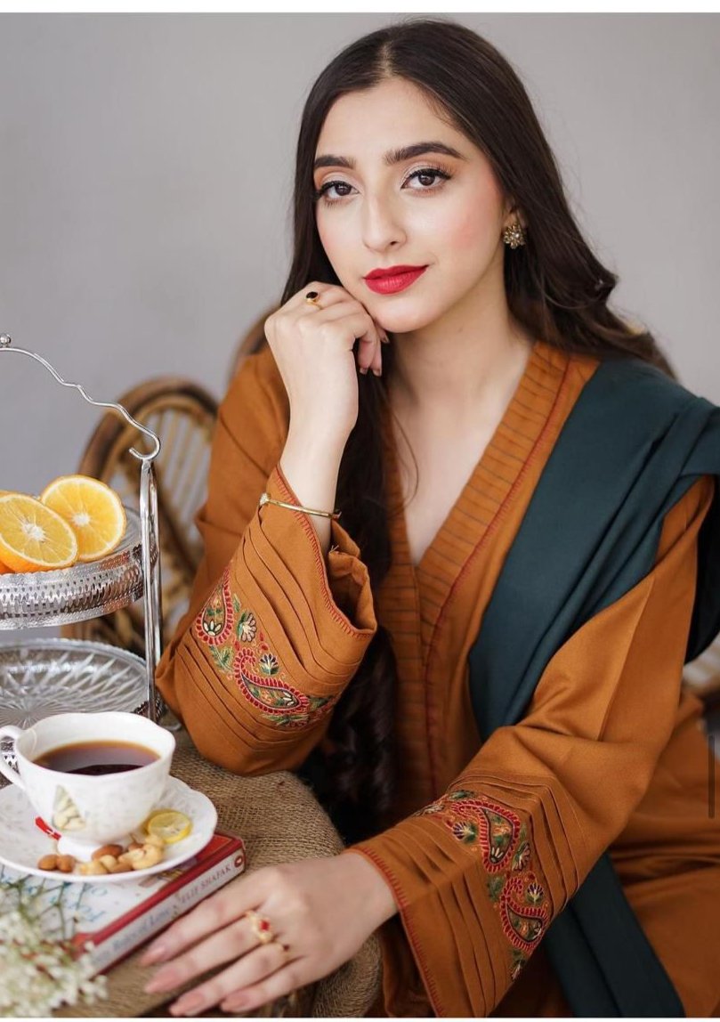 3PC Dhanak suit with Embroidered Shawll